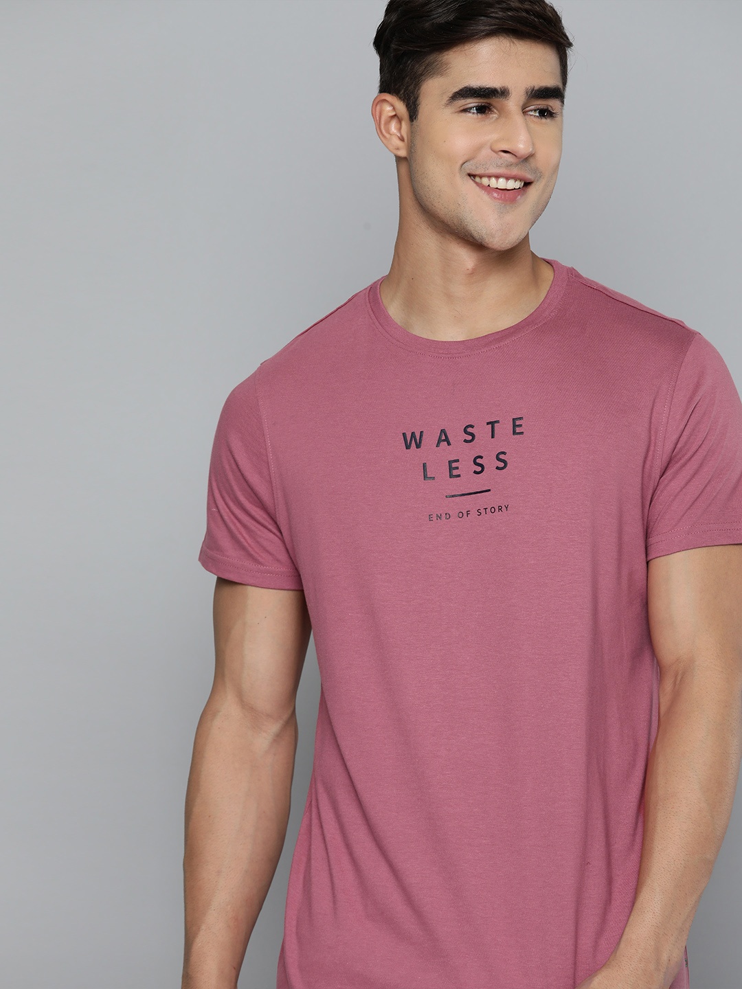 

M&H Our Water Typography Printed T-shirt, Rose