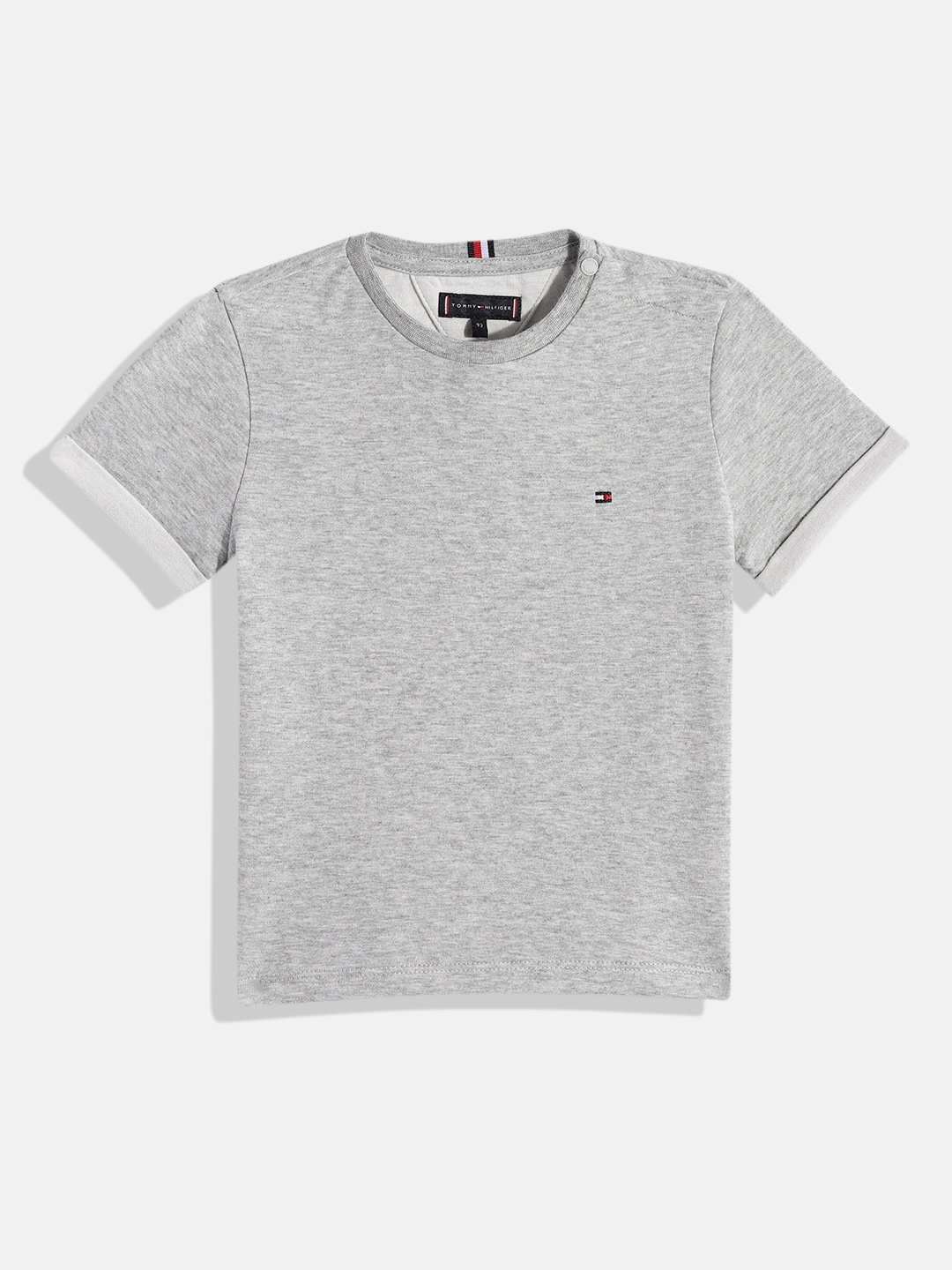 

Tommy Hilfiger Boys Grey Melange T-shirt