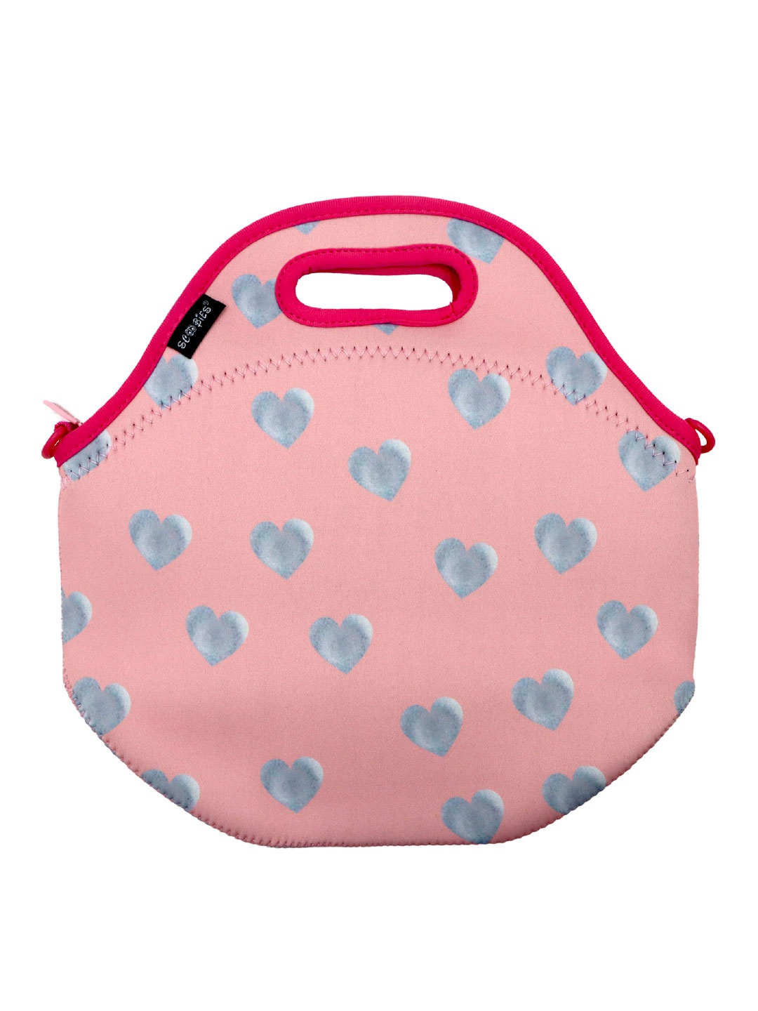 

SCOOBIES Printed Lunch Bag, Pink