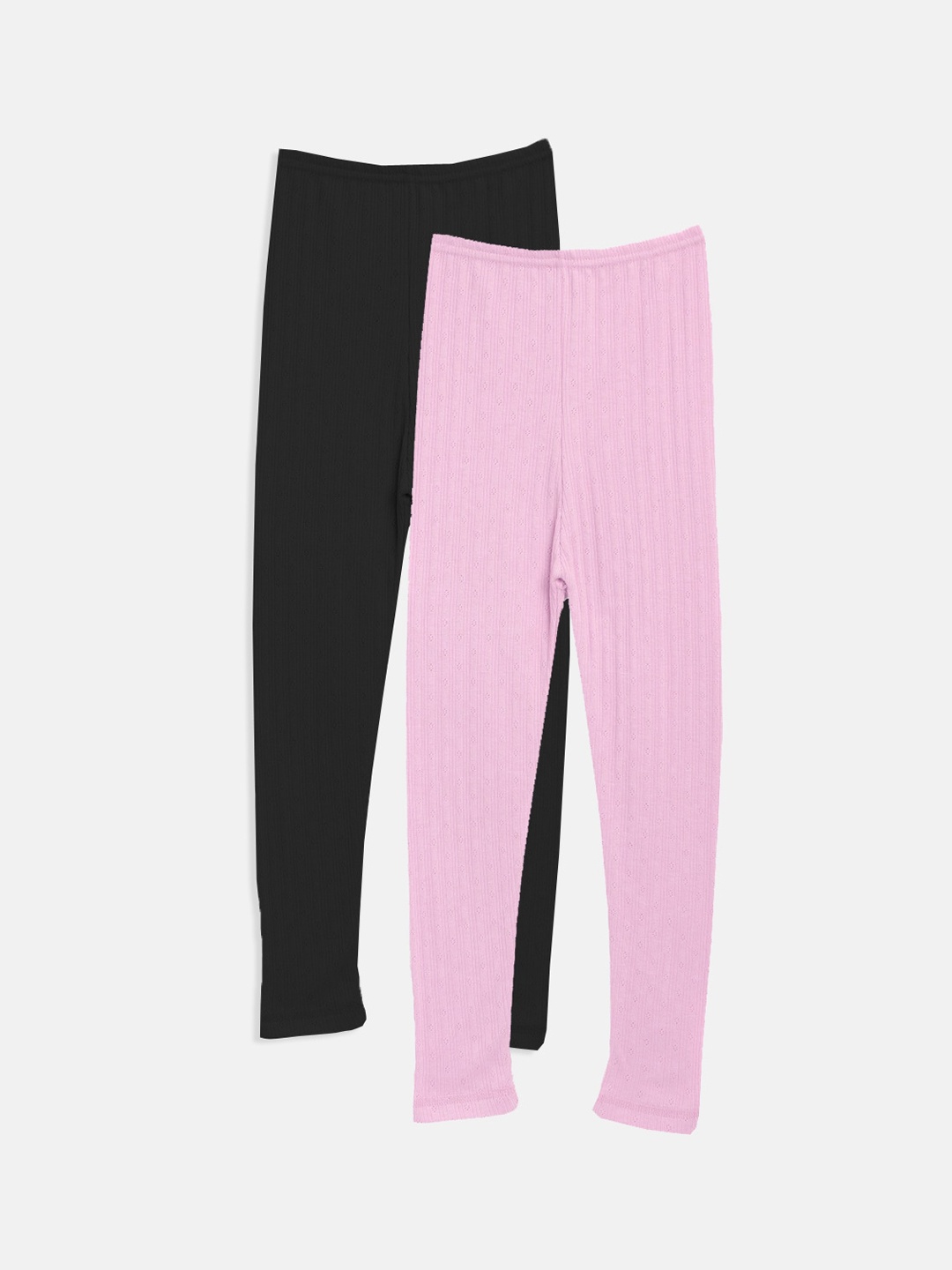 

Kanvin Girls Pack Of 2 Thermal Bottoms, Pink