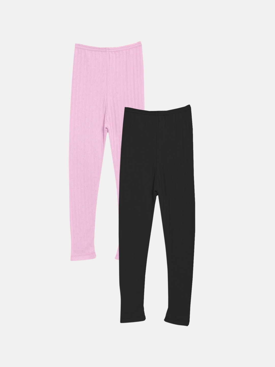 

Kanvin Girls Pack Of 2 Thermal Bottoms, Pink
