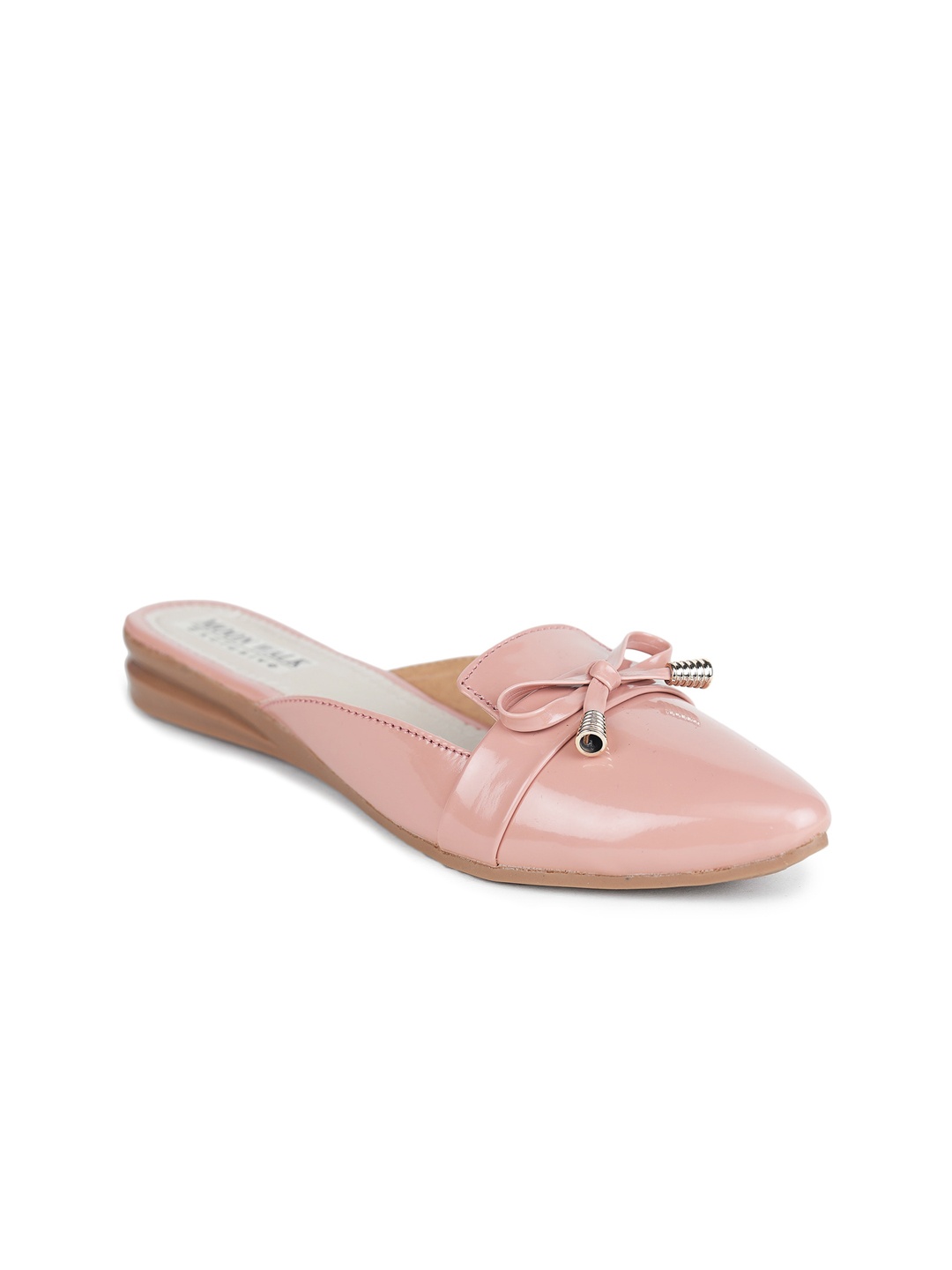 

Moonwalk Women Mules with Bows Flats, Pink