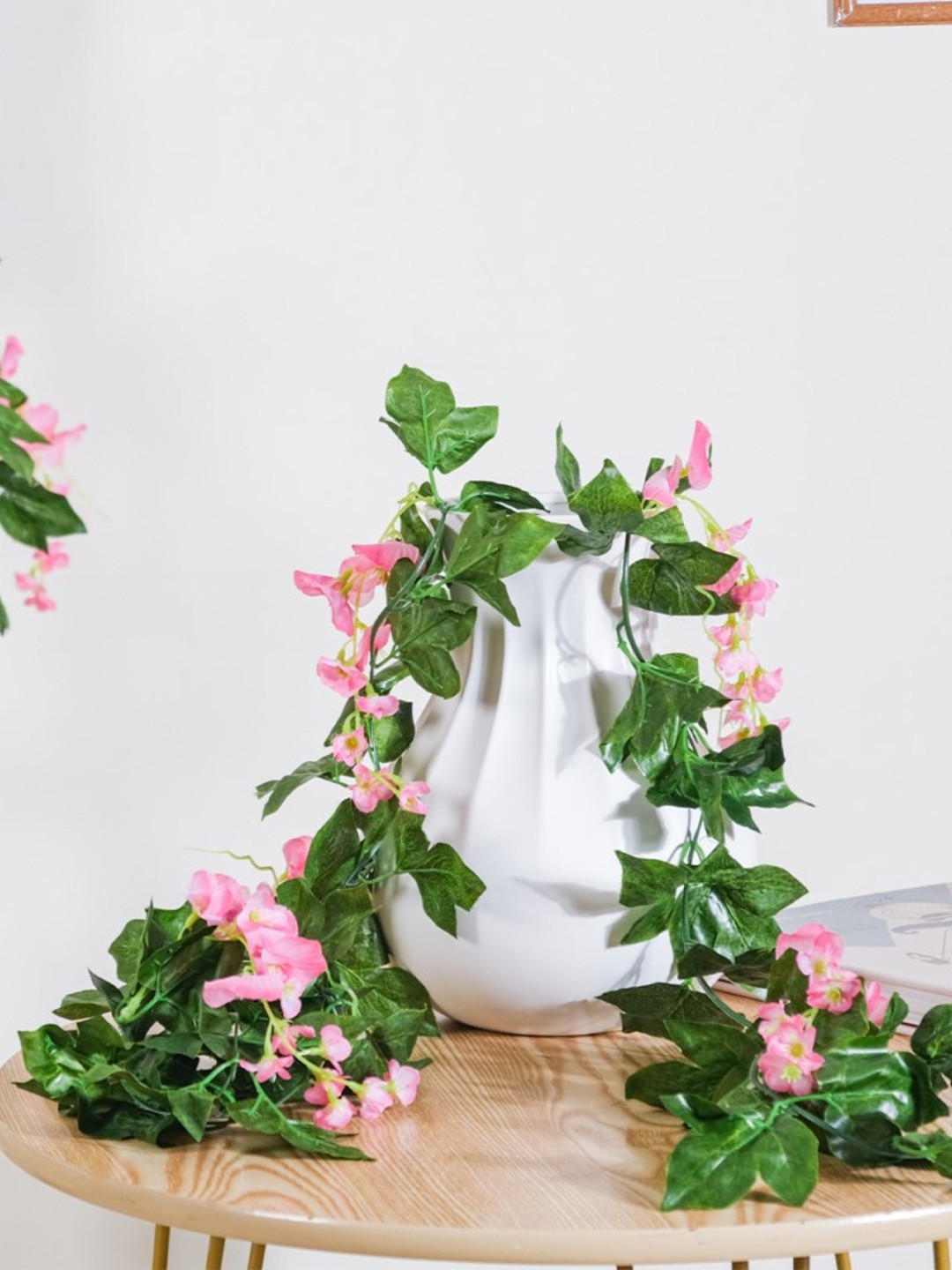 

Nestasia Set of 2 Party Decor Floral Artificial Flowers & Plants, Green