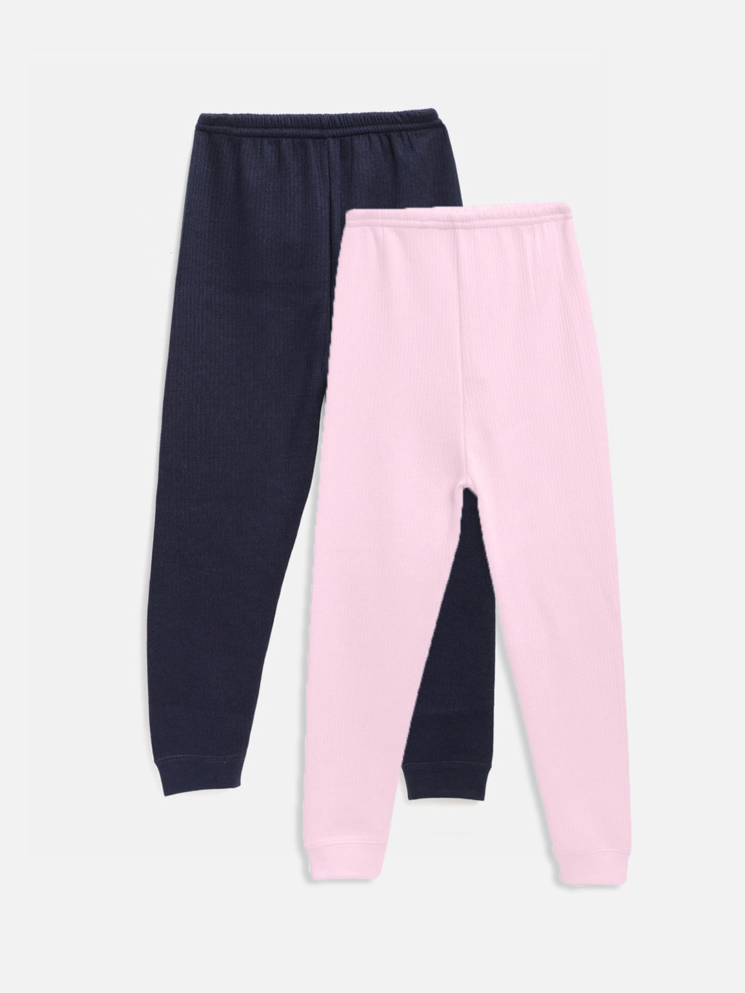 

Kanvin Boys Pack Of 2 Striped Thermal Bottoms, Pink