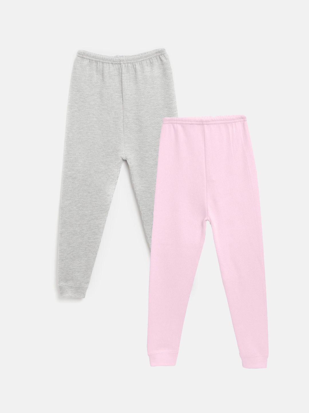 

Kanvin Boys Pack Of 2 Striped Thermal Bottoms, Pink