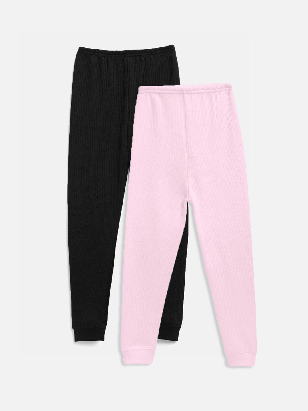 

Kanvin Boys Pack Of 2 Striped Thermal Bottoms, Pink