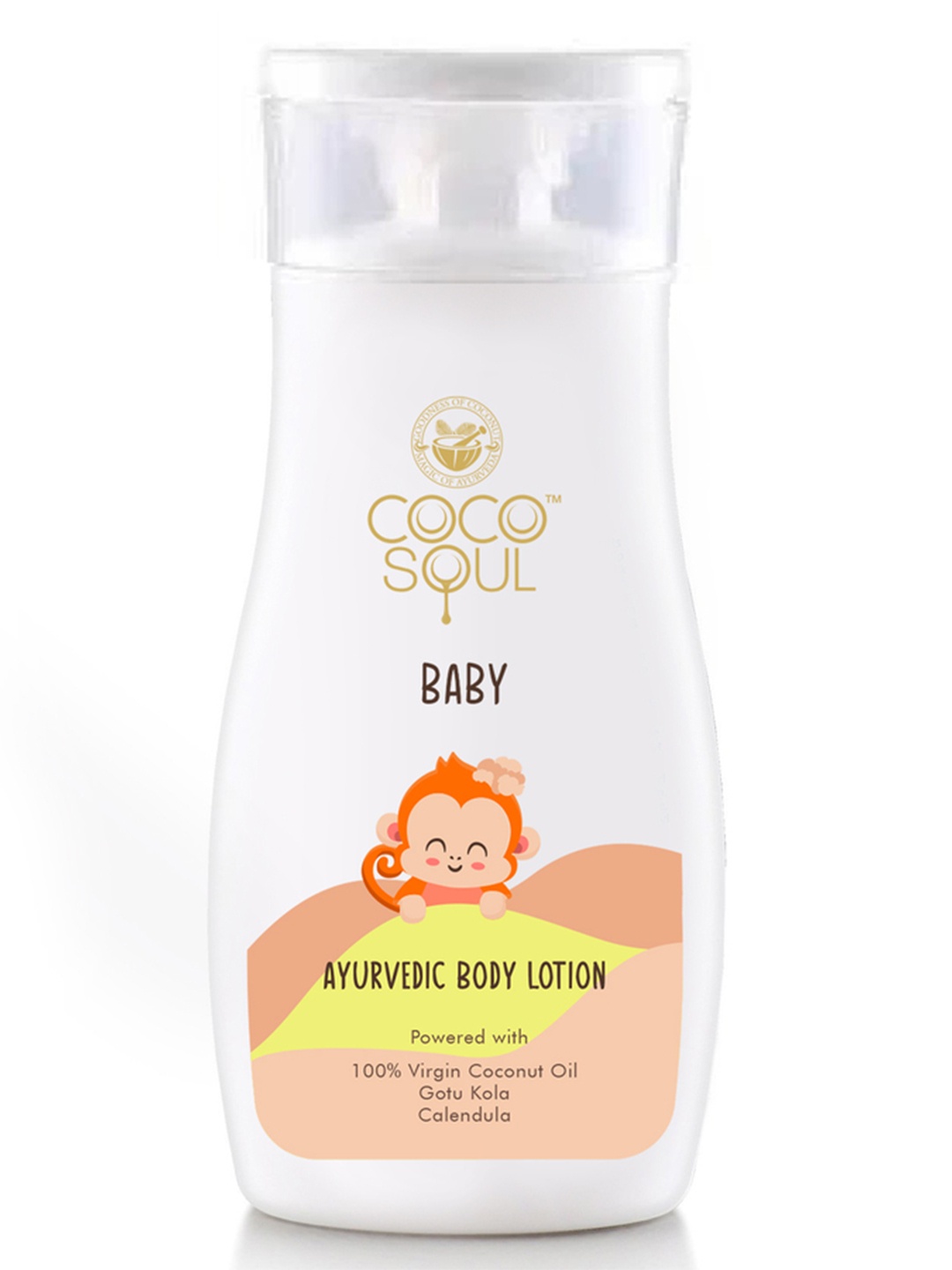 

Coco Soul Kids Baby Ayurvedic Body Lotion 200 ml, White