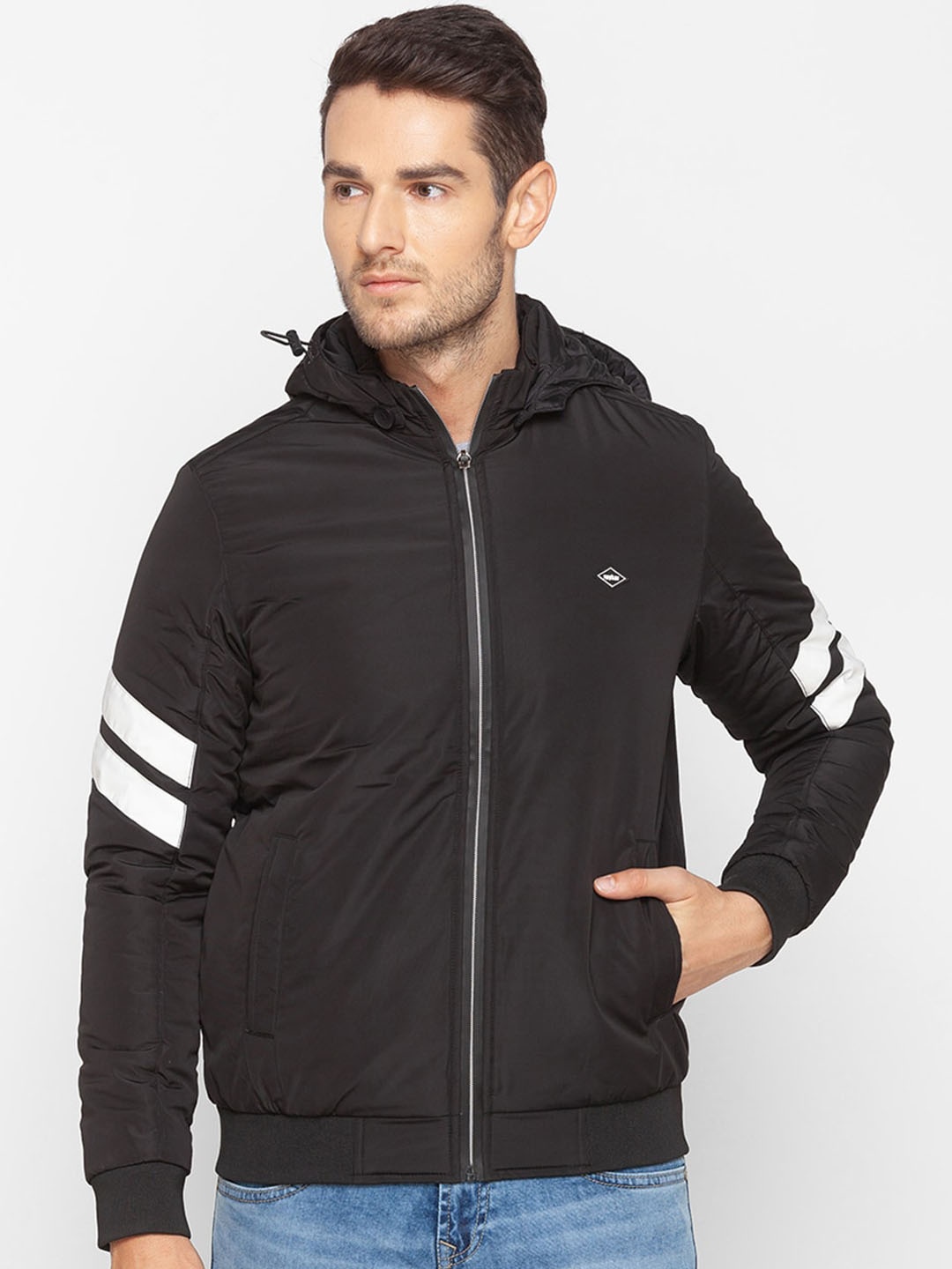 

SPYKAR Men Bomber Jacket, Black