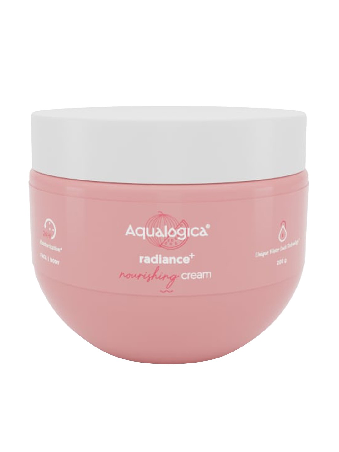 

Aqualogica Unique Water Lock Technology Radiance+ Nourishing Cream 200g, Pink