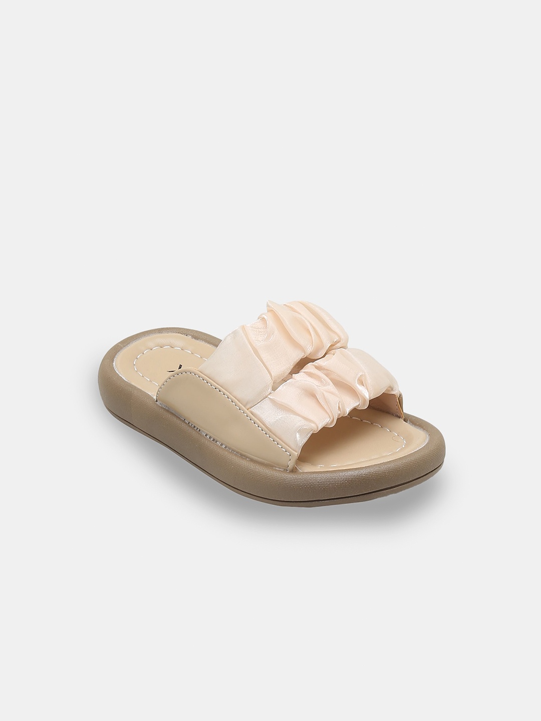 

Hopscotch Girls Brown Party Open Toe Flats
