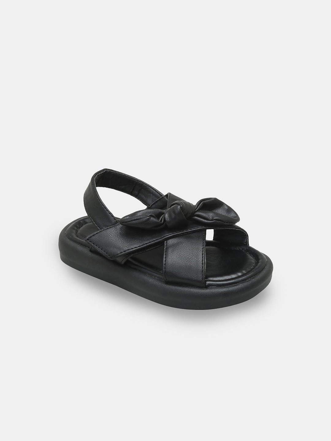 

Hopscotch Girls Black Ballerinas with Bows