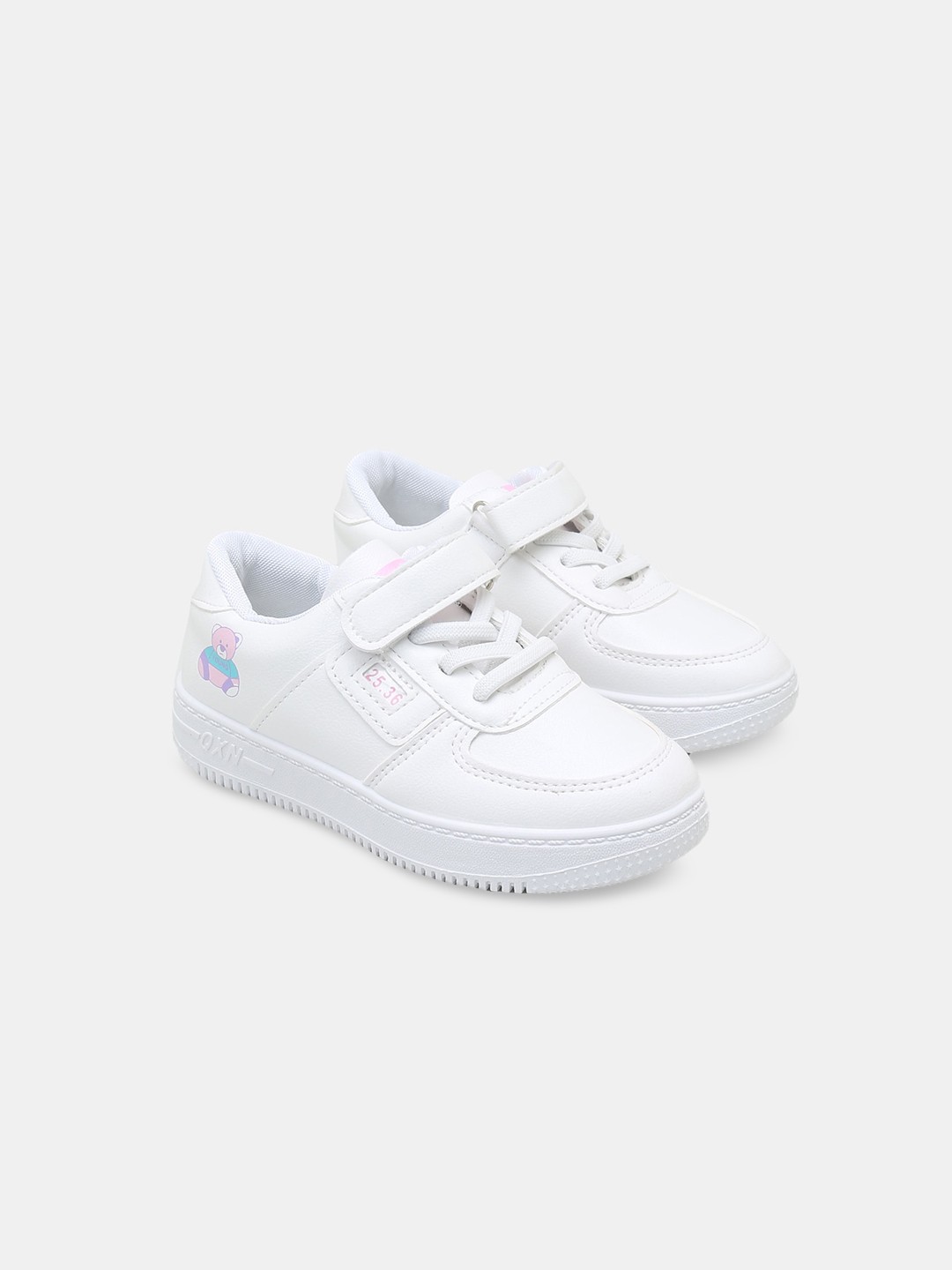 

Hopscotch Girls PU Sneakers, Pink