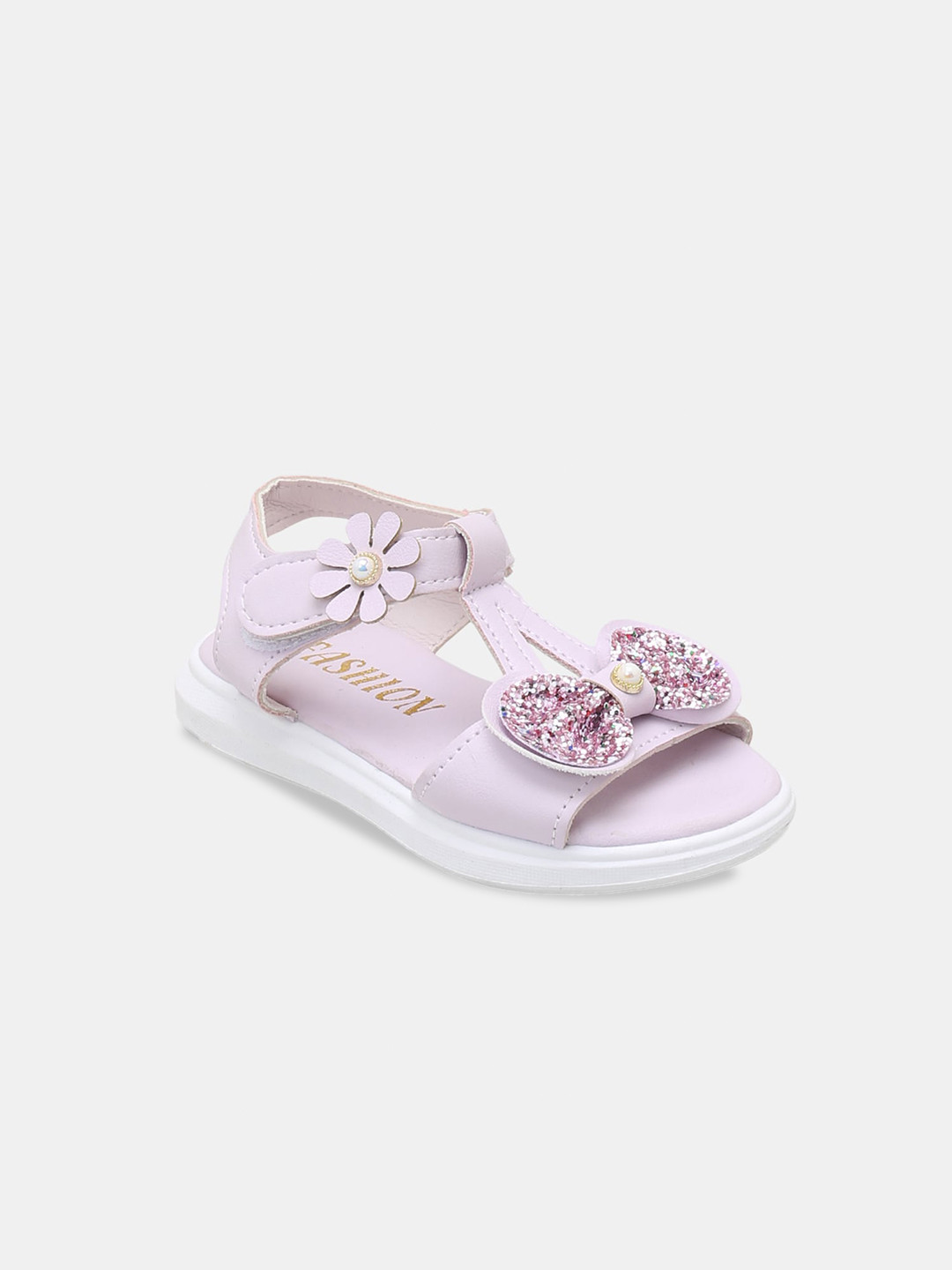 

Hopscotch Girls Embellished Party Open Toe Flats, Lavender