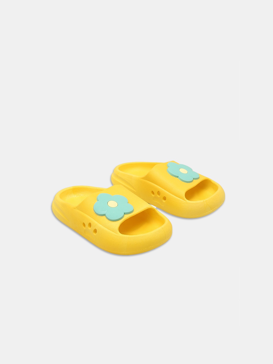 

Hopscotch Girls Embellished Sliders, Yellow