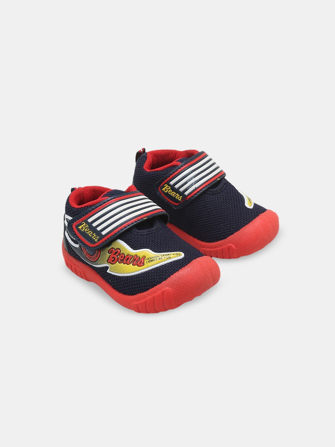 

Hopscotch Boys Printed Sneakers, Red