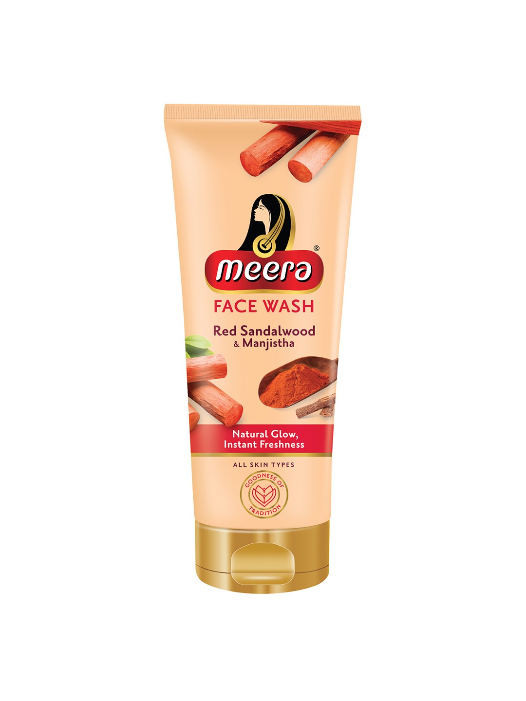 

Meera GOODNESS OF TRADITION Red Sandalwood & Manjistha Face Wash For Natural Glow - 200g