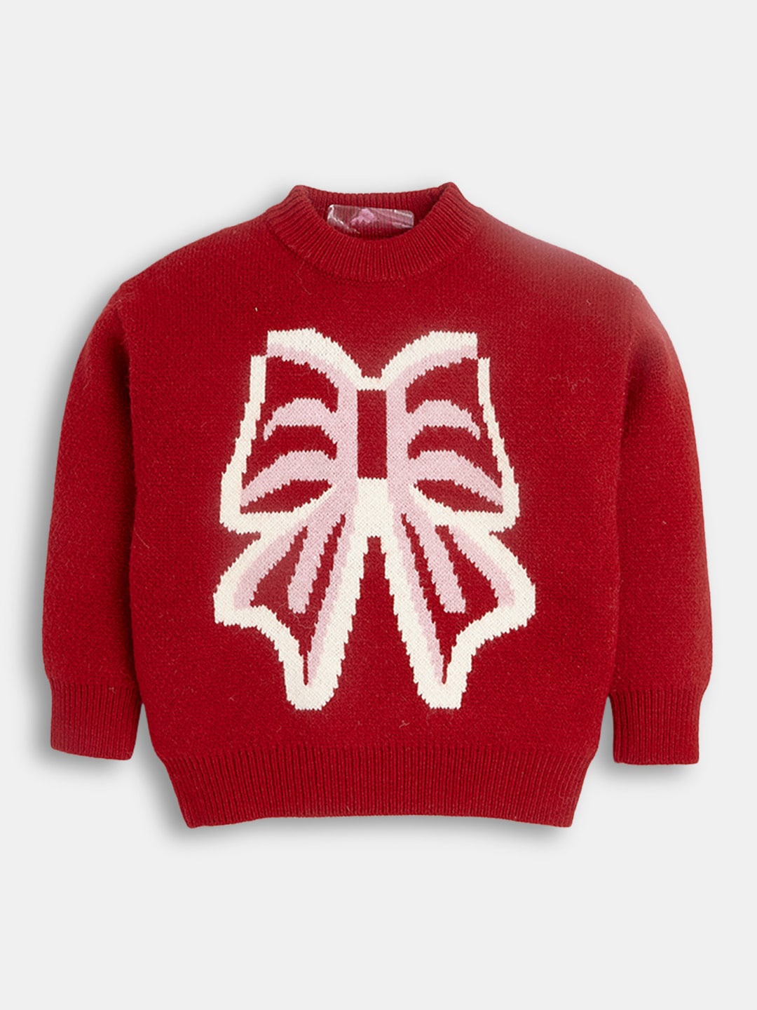 

Hopscotch Girls Pullover Jumper Dress, Red