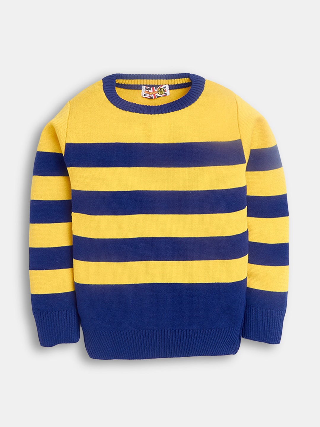 

Hopscotch Boys Striped Pullover Jumper Dress, Blue