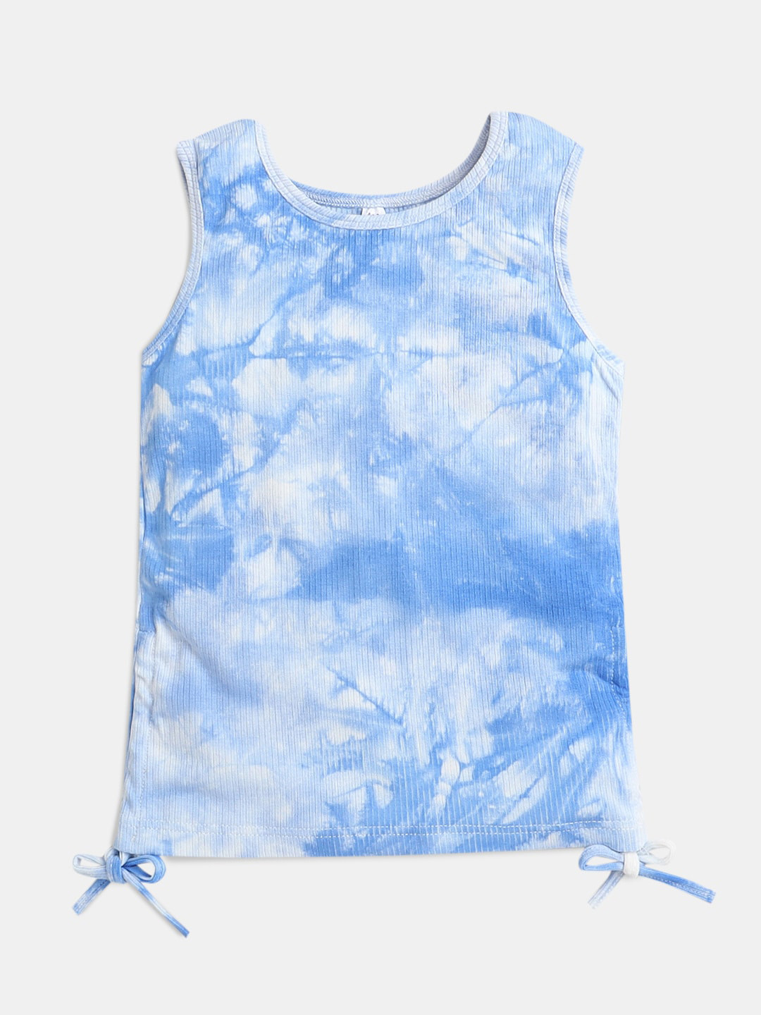 

Hopscotch Girls Blue Tie and Dye T-shirt