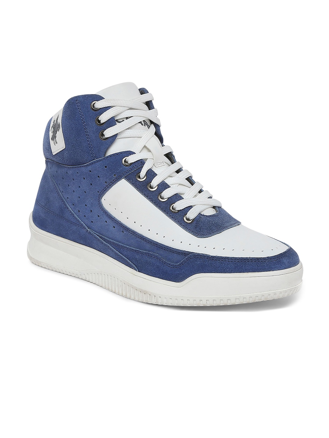 

Buckaroo Men Colourblocked Leather Regular Boots, Blue