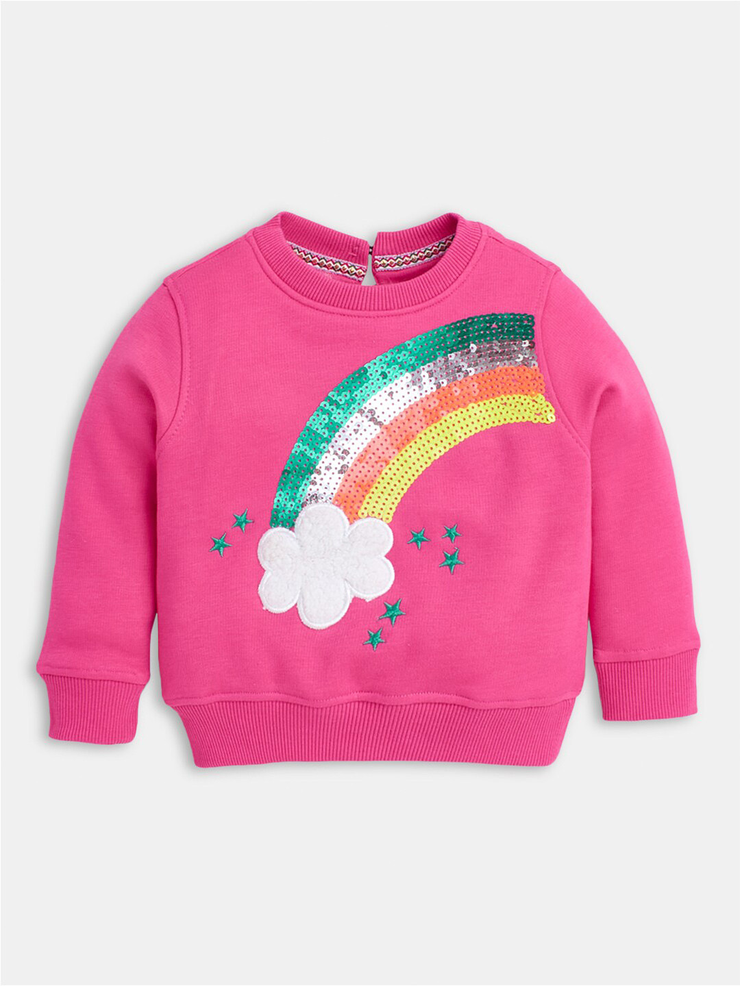 

Hopscotch Girls Embellished Sweatshirt, Pink