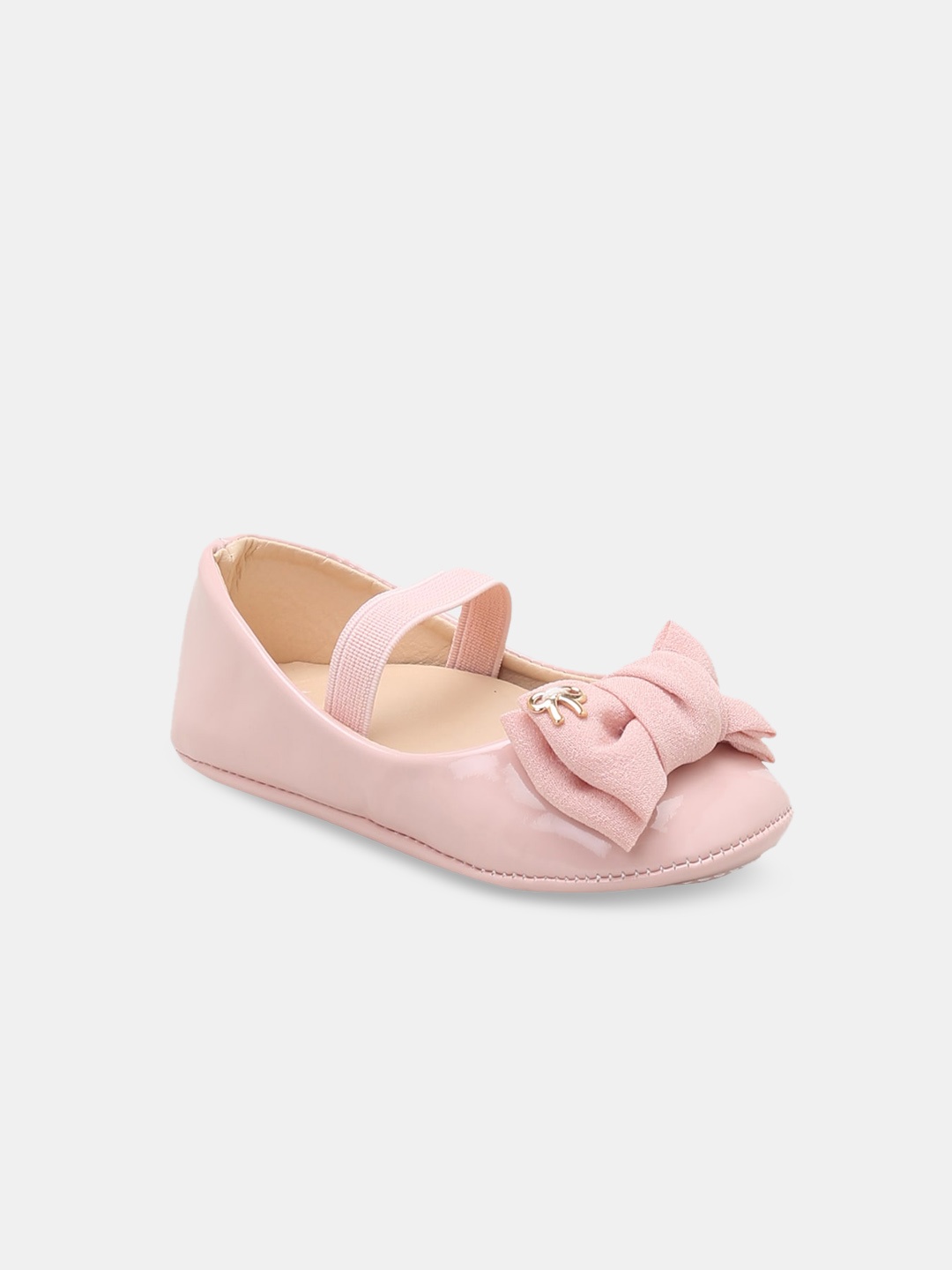 

Hopscotch Infant Girls Bows Embellished Ballerinas, Pink