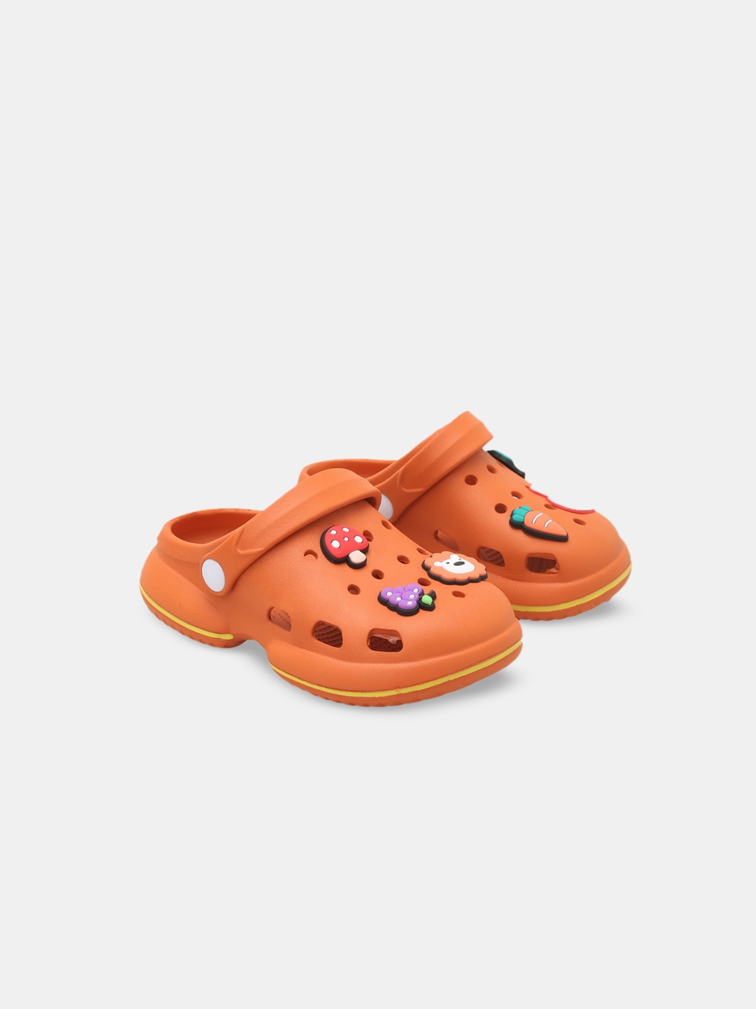 

Hopscotch Girls Clogs Sandals, Orange