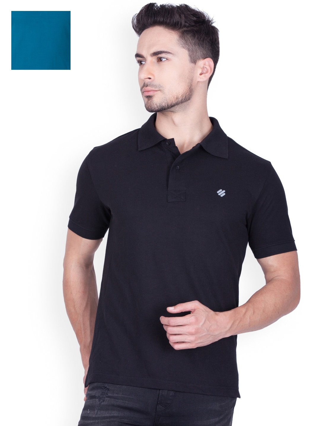 

ONN Pack of 2 Polo T-shirts, Black