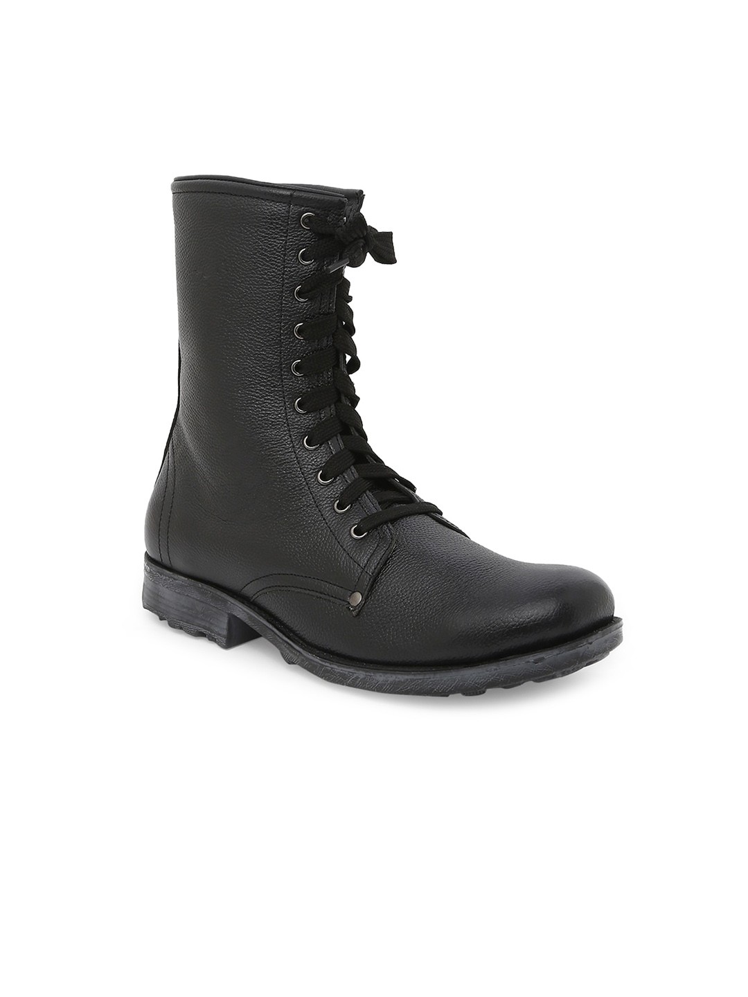 

Buckaroo Men Leather Ankle Boots, Black