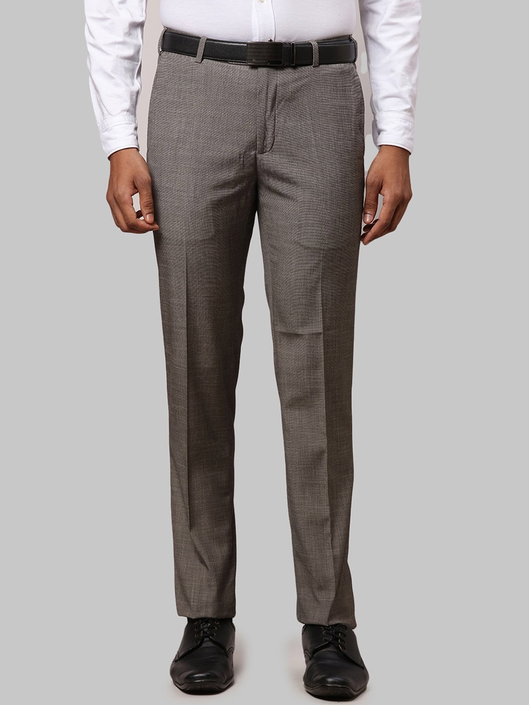 

Raymond Men Slim Fit Trousers, Grey