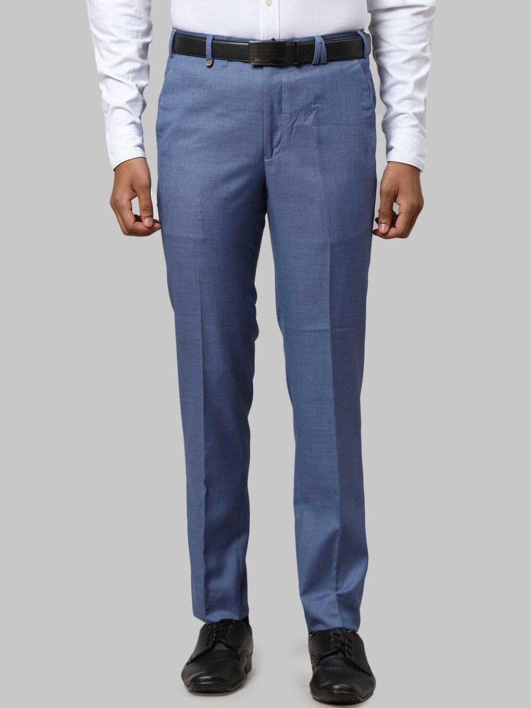 

Park Avenue Men Formal Trousers, Blue