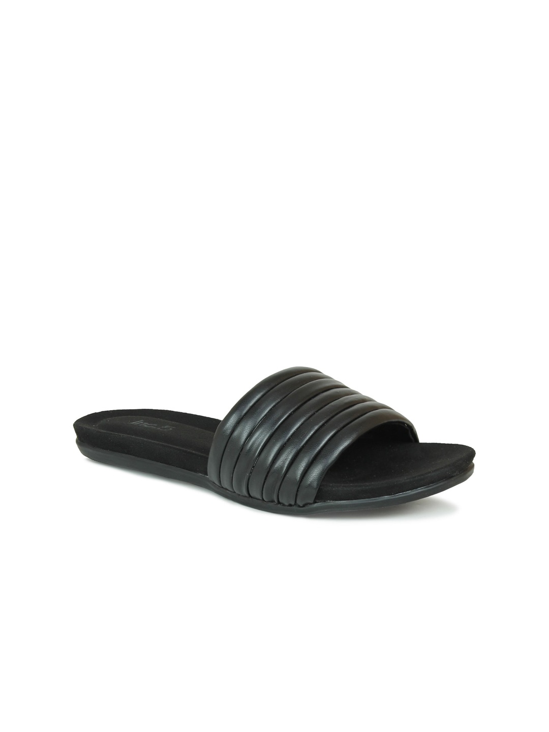 

Inc 5 Women Open Toe Flats, Black