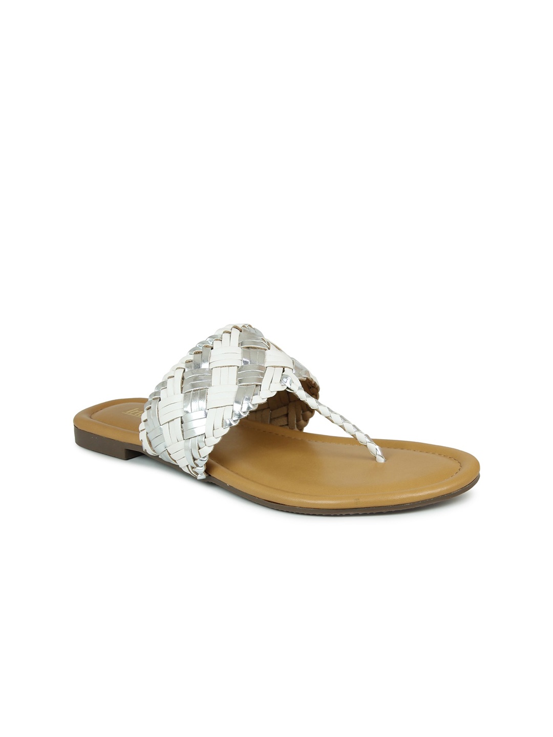 

Inc 5 Women Open Toe Flats, White