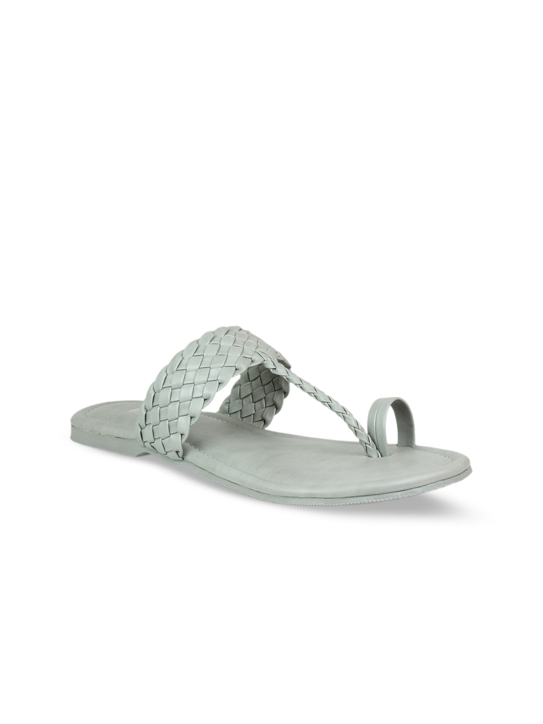 

Inc 5 Women Grey Textured One Toe Flats