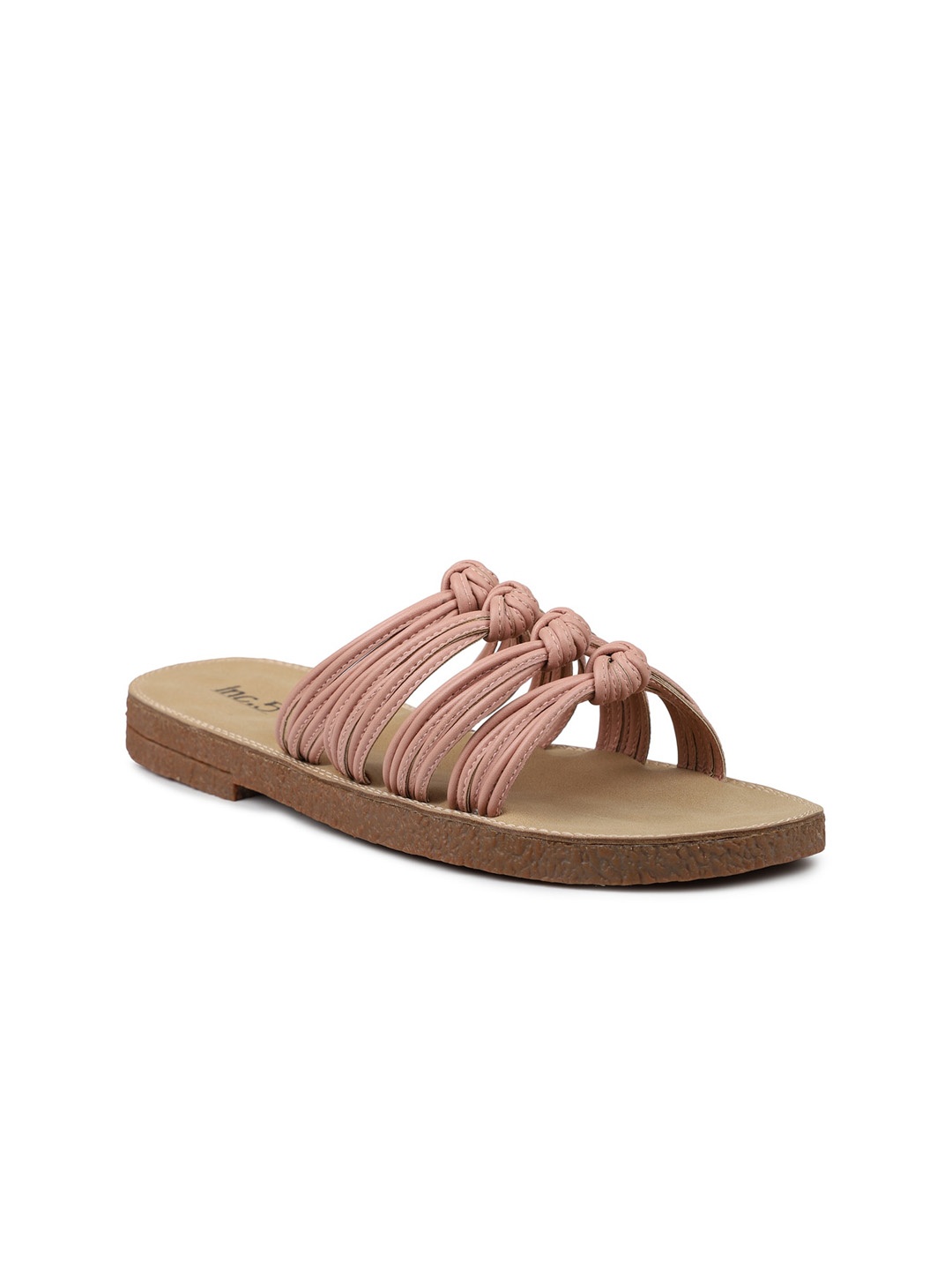 

Inc 5 Women Open Toe Flats, Peach
