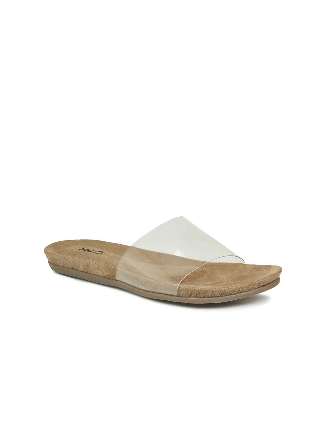 

Inc 5 Women Open Toe Synthetic Flats, Beige