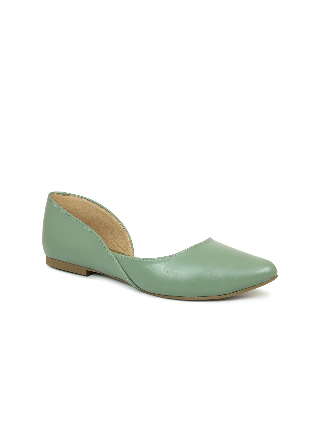 

Inc 5 Women Solid Ballerinas Flats, Green