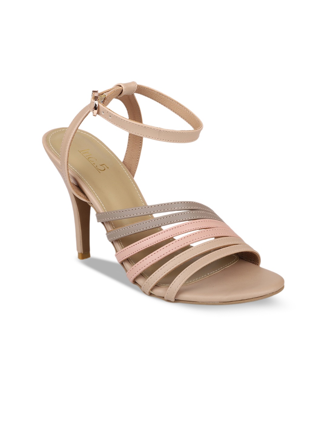 

Inc 5 Party Kitten Peep Toes Heels, Beige