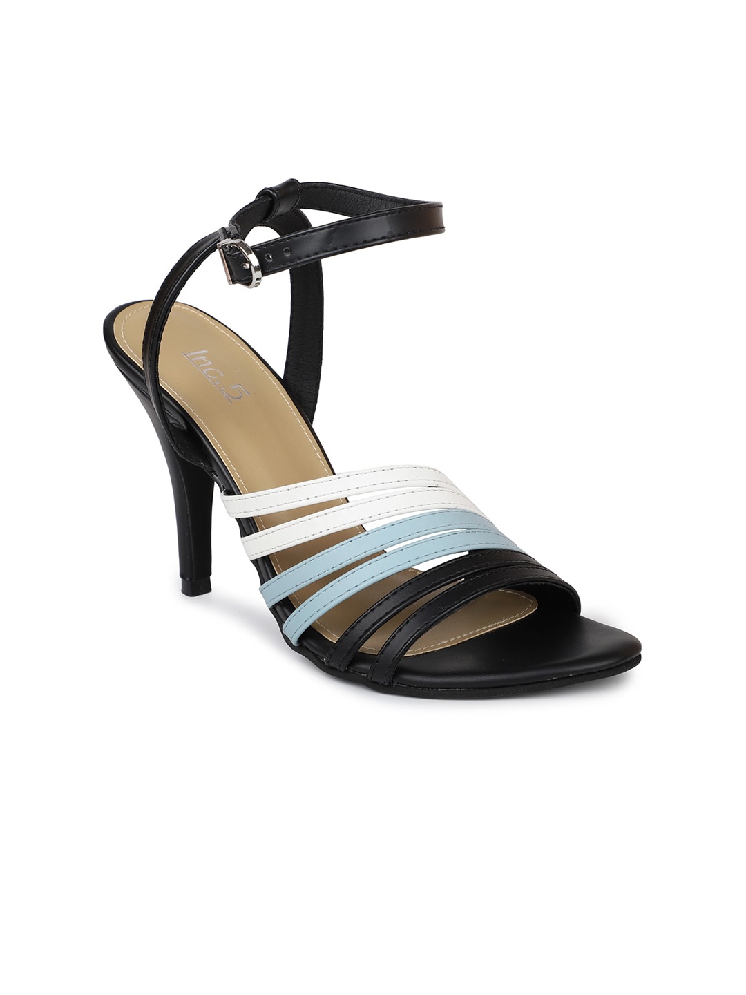 

Inc 5 Party Synthetic Stiletto Sandals, Black