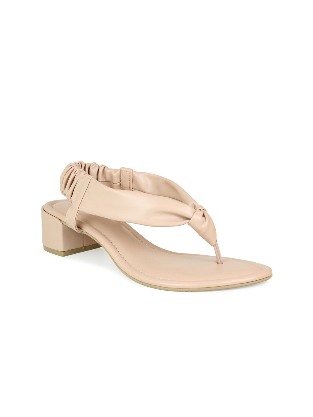 

Inc 5 Party Block Synthetic Sandals, Peach
