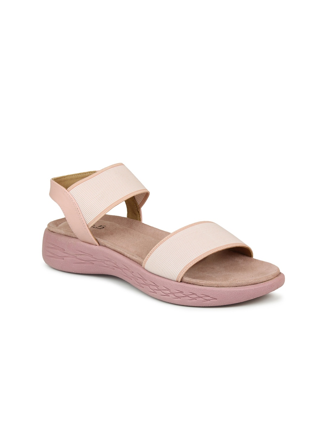 

Inc 5 Comfort Heels With Back Strap, Peach