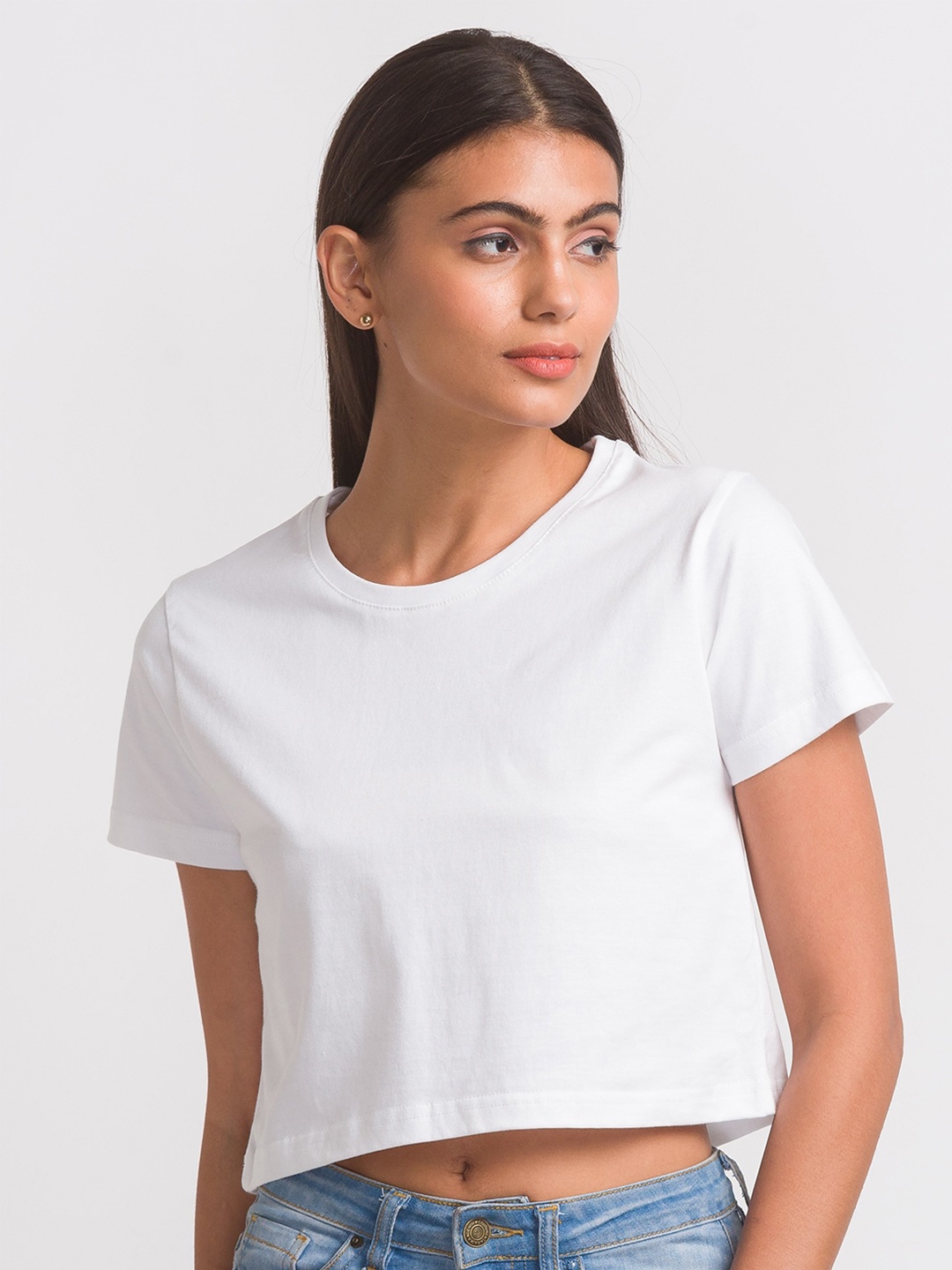 

FashionRack Women Cotton T-shirt, White