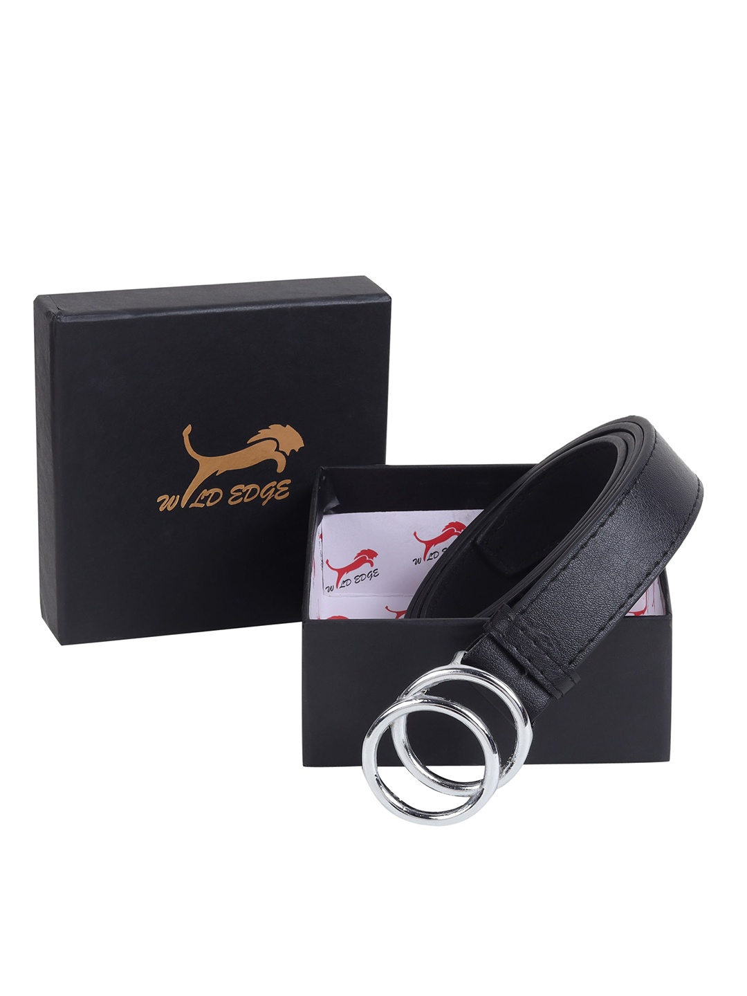 

WILD EDGE Women PU Belt, Black