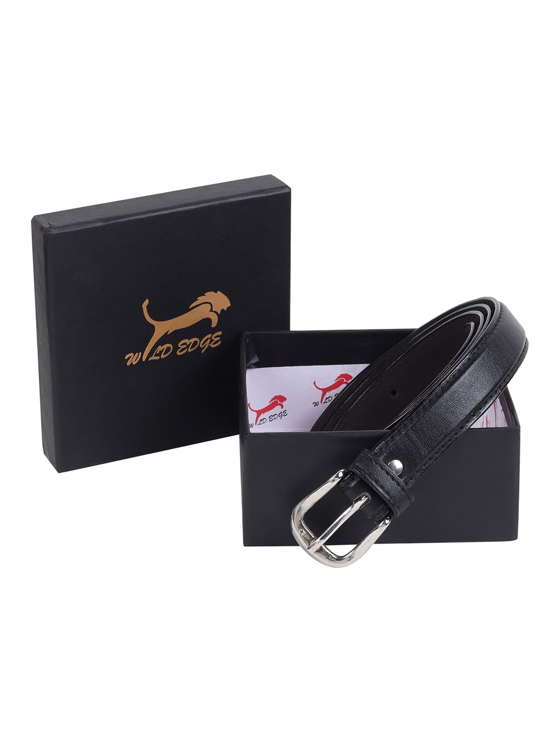 

WILD EDGE Women PU Belt, Black