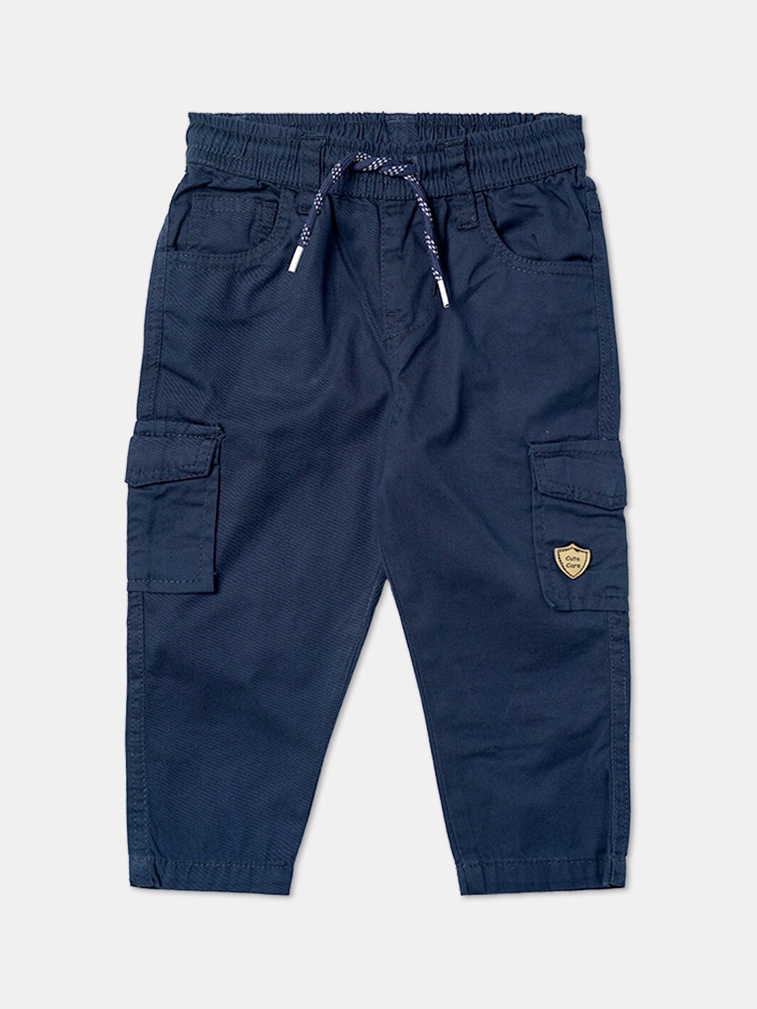 

R&B Boys Cotton Track Pants, Blue