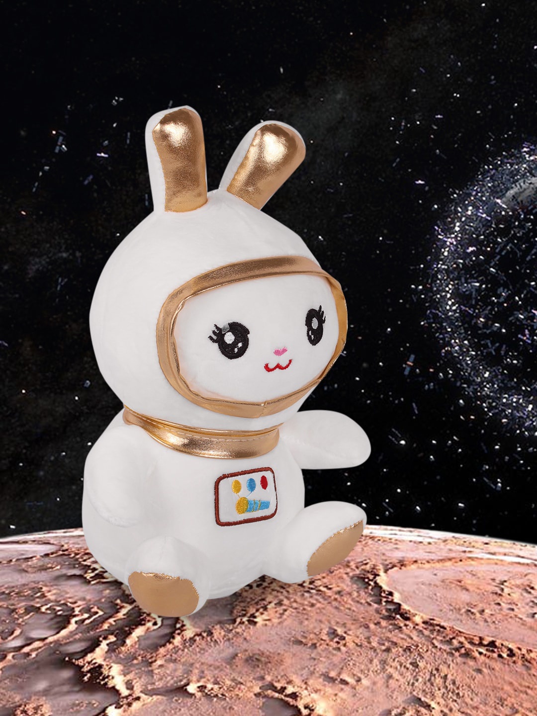

DukieKooky Kids Space Bunny Soft Toy, White
