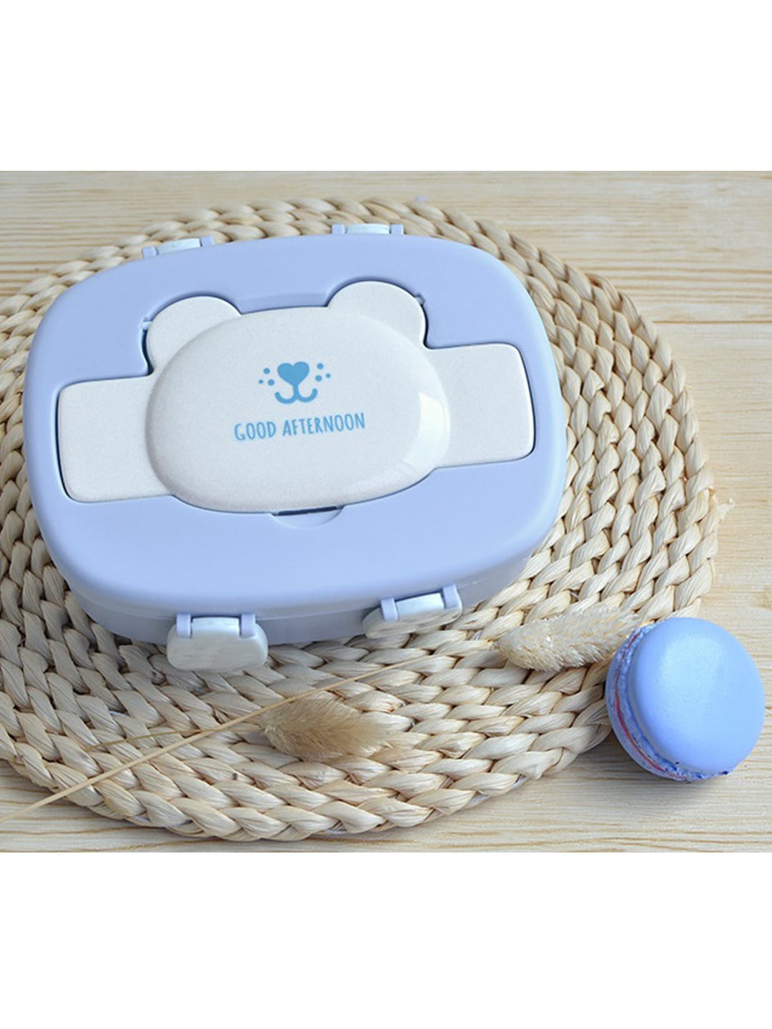 

MARKET99 Kids Light Blue Designer Dishwasher Safe Lunch Box