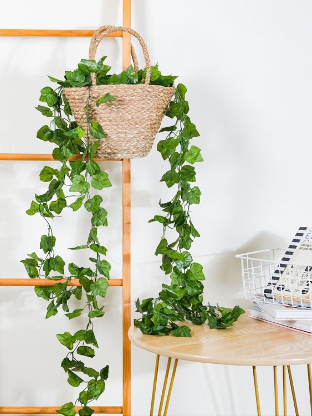 

Nestasia Green Artificial Leaves Vine For Decoration