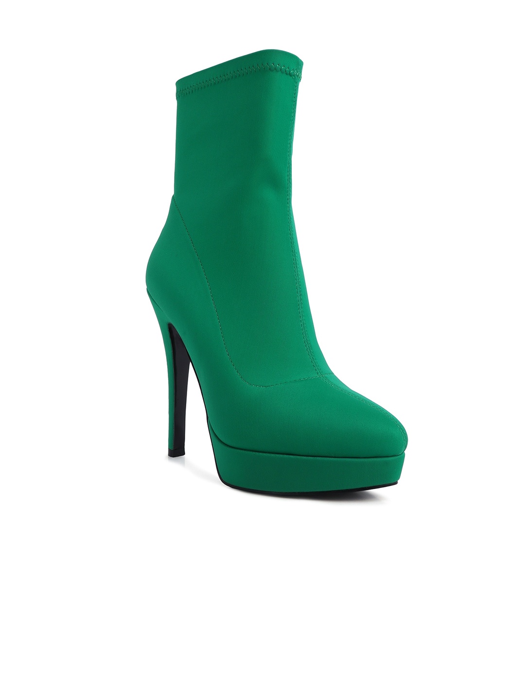 

London Rag Women Stiletto Boots, Green