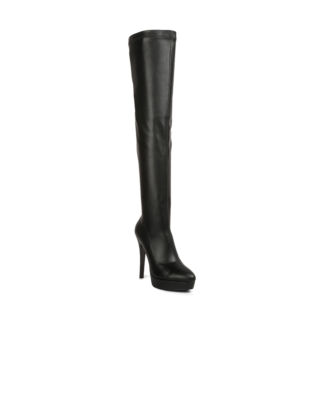 

London Rag Women Long Stiletto Boots, Black